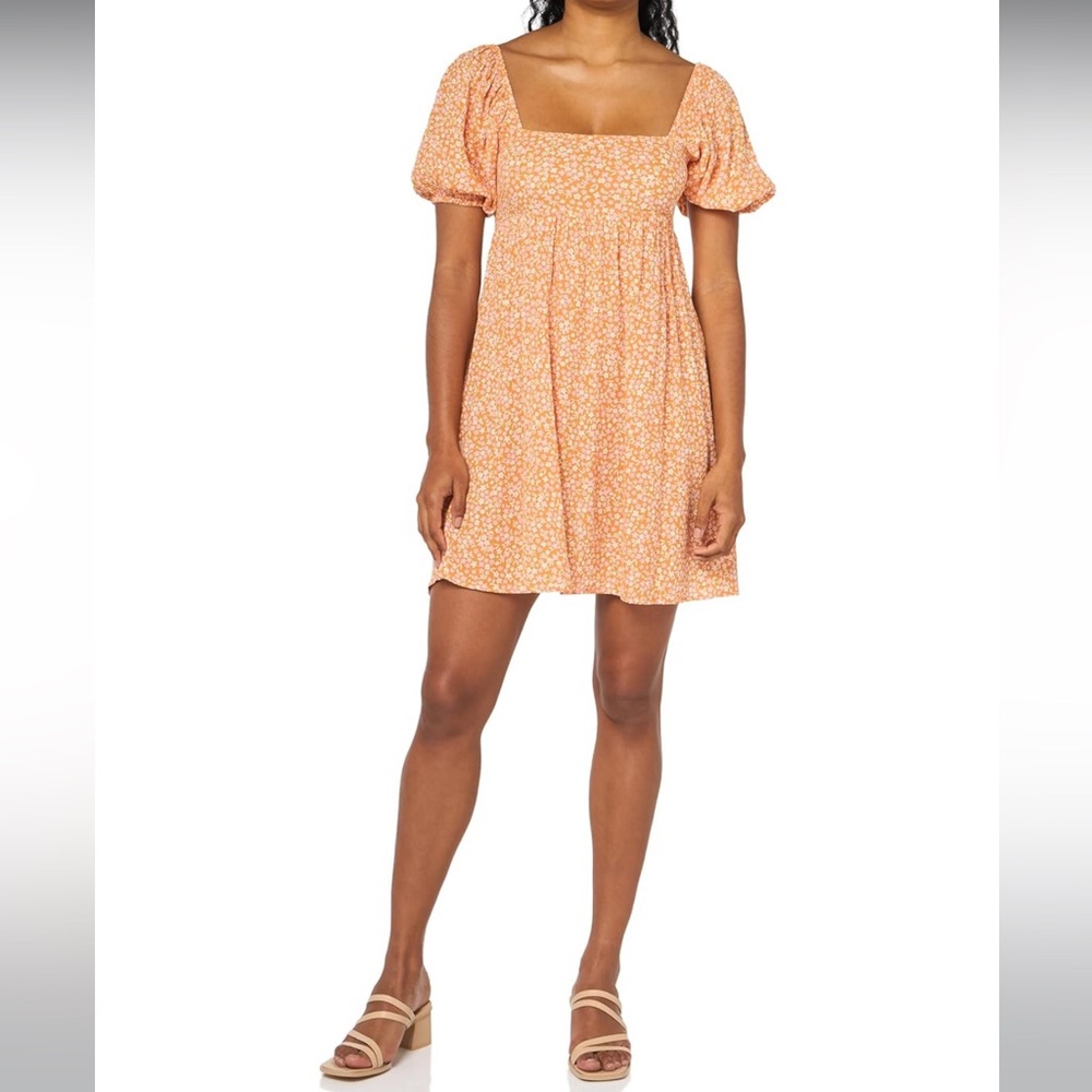 Billabong Orange Lil Dreamer BabyDoll Dress 🍑